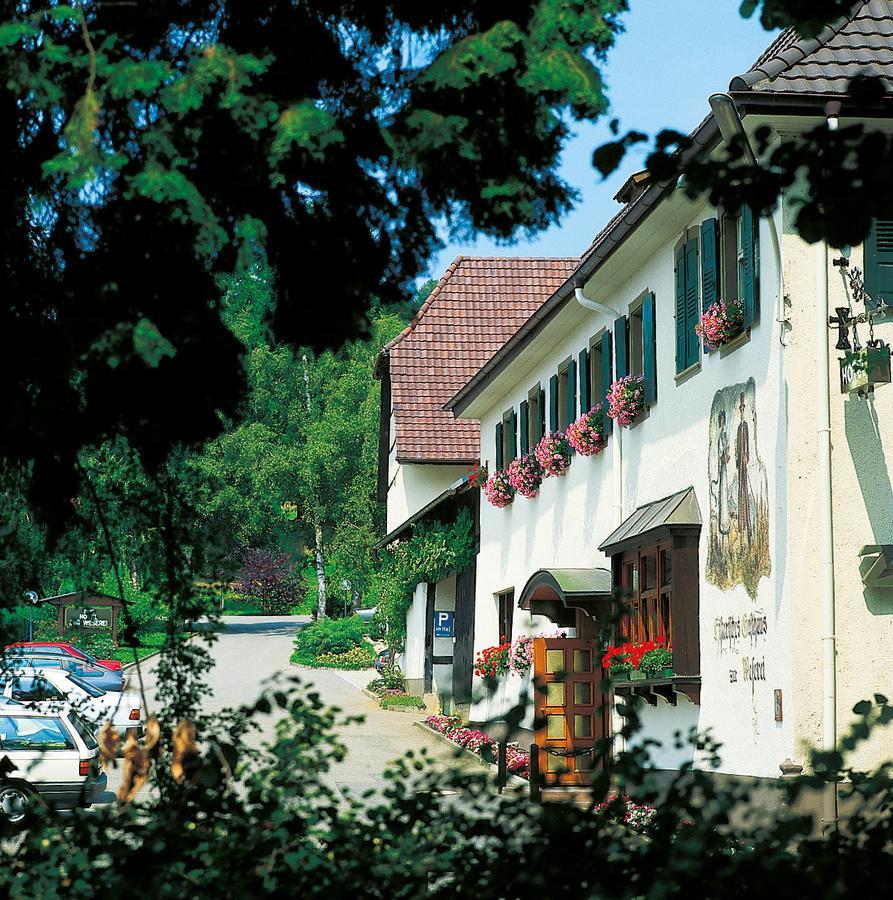 Hotel Garni Zur Weserei Кандерн Экстерьер фото